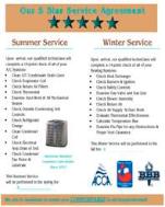 Click here to see our 5 Star Service Agreement